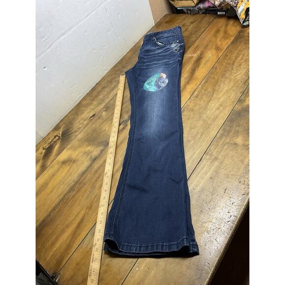 ARIYA JEANS Women's Size 11/12 Curvy Flare Dark Wash NWT - Picture 14 of 14